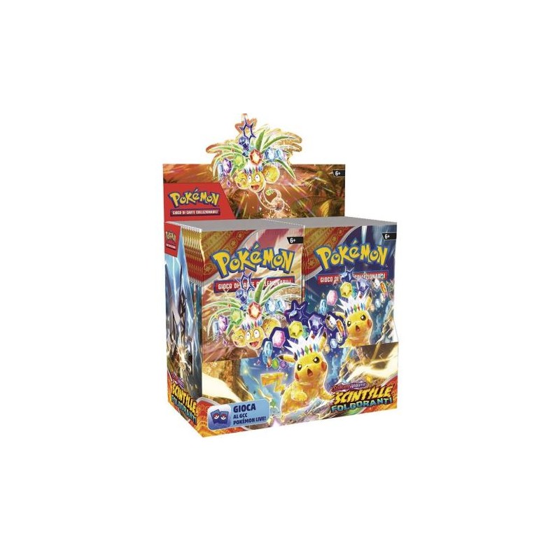 Pokemon - Scarlatto e Violetto - Scintille Folgoranti - Box 36 Booster (ITA)